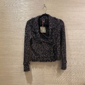 One Girl Who Sweater Jacket S